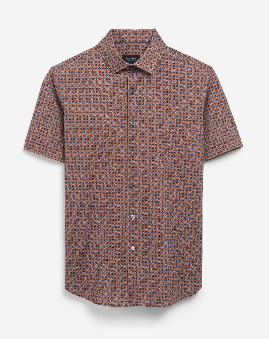 Bugatchi | OOOHCOTTON TECH SS SHIRT | RUBY