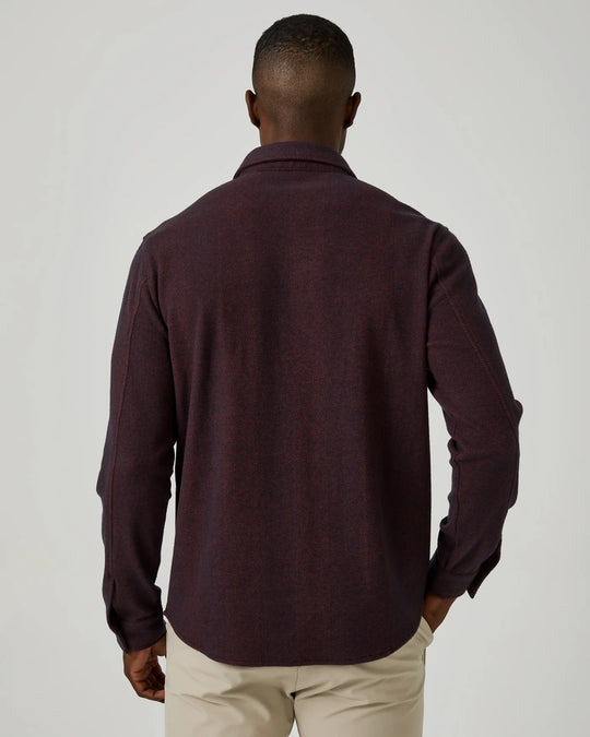 7 Diamonds | Generation Long Sleeve Shirt | Burnt Orange