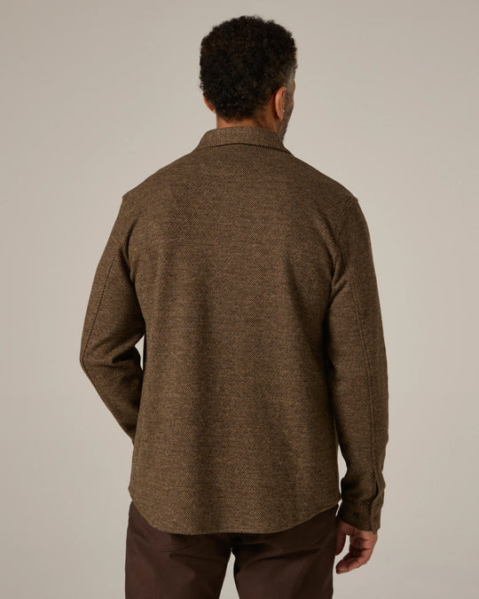 7 Diamonds | Generation Long Sleeve Shirt | BROWN