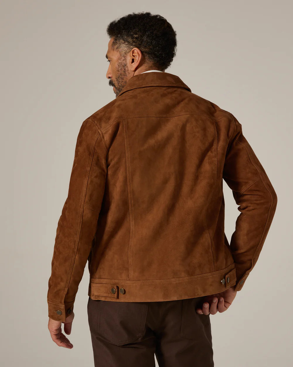 7 Diamonds | Outback Suede Jacket | Brown