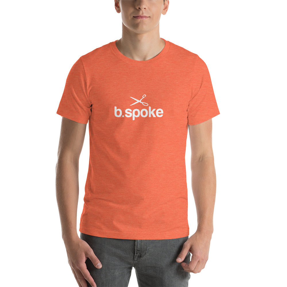 Classic White b.spoke Logo Short-Sleeve T-Shirt