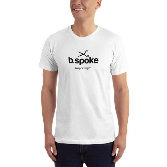 Classic b.spoke Logo T Shirt with Hashtag