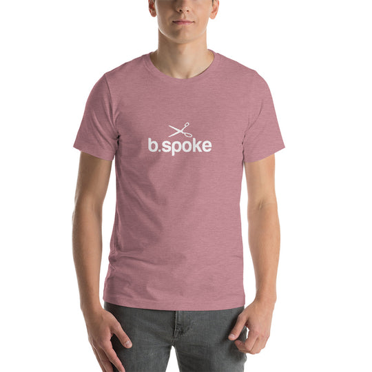 Classic White b.spoke Logo Short-Sleeve T-Shirt