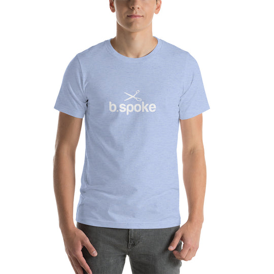 Classic White b.spoke Logo Short-Sleeve T-Shirt