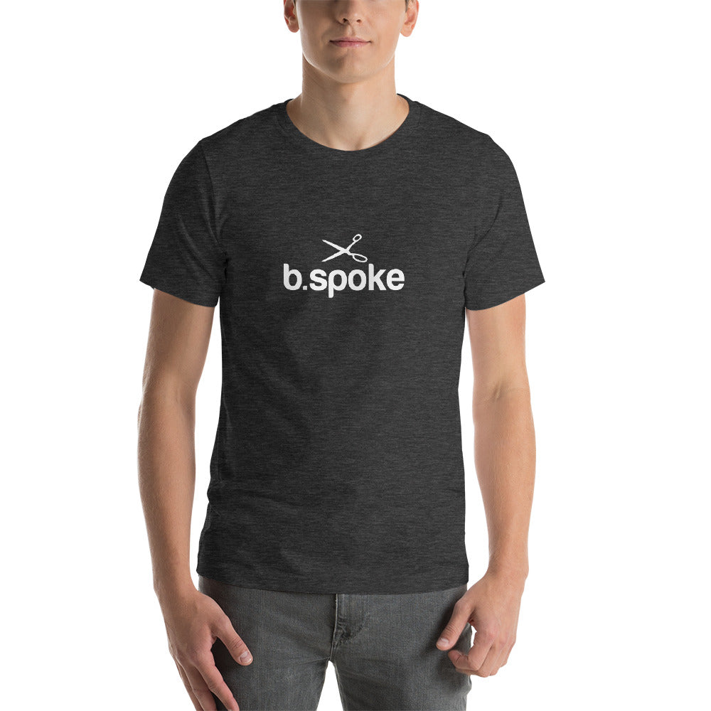 Classic White b.spoke Logo Short-Sleeve T-Shirt
