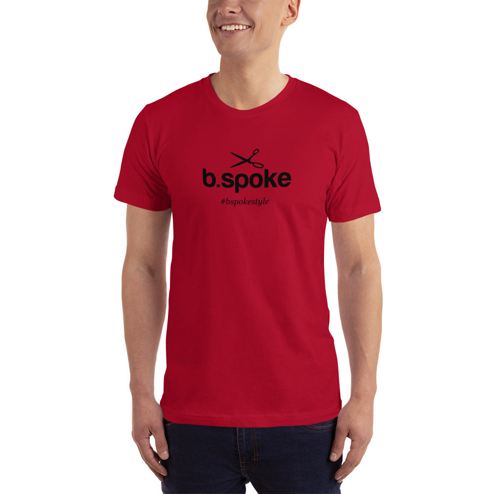 Classic b.spoke Logo T Shirt with Hashtag