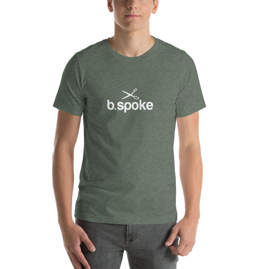 Classic White b.spoke Logo Short-Sleeve T-Shirt
