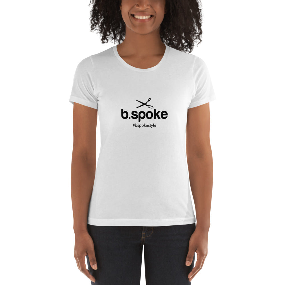 Women's t-shirt with b.spoke Logo w/ Hashtag