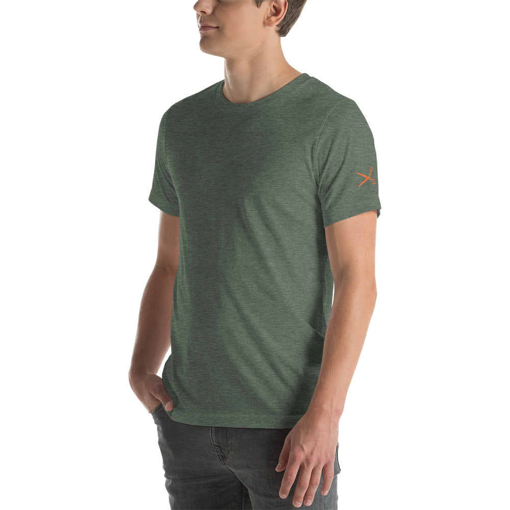 Simple Scissor Short-Sleeve T-Shirt