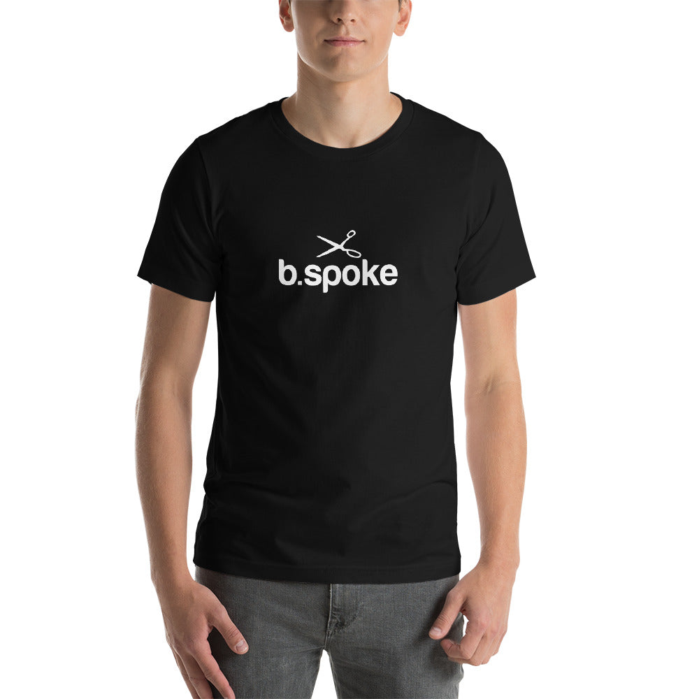 Classic White b.spoke Logo Short-Sleeve T-Shirt