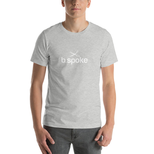 Classic White b.spoke Logo Short-Sleeve T-Shirt