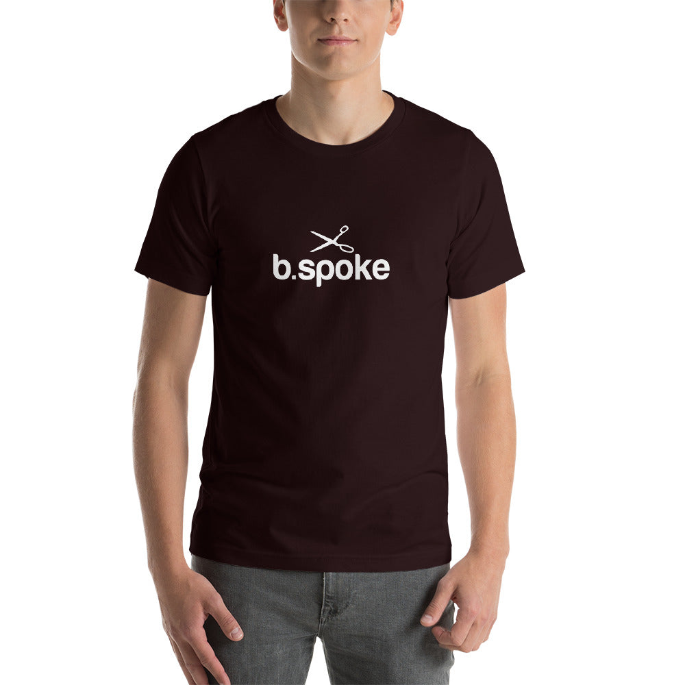 Classic White b.spoke Logo Short-Sleeve T-Shirt